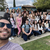 Assistant Professor Jorge Rodriguez grew up in Santa Ana, but it wasn’t until he returned to Orange County to teach at Attallah College of Educational Studies that he learned about the significant role that the local community played in the history of school desegregation. Now, he has incorporated that history into his courses by leading students in his classes on a community walk focusing on the geographic histories of Orange and its impact on educators and community organizers. Students learn about the local landmark case Mendez v. Westminster, the desegregation histories in Orange County and tour historical landmarks within the Cypress Street Barrio Neighborhood, including the Cypress Street Schoolhouse and the Lydia D. Killefer School. “What better way to expose students to this concept of making the familiar strange than to actually walk the neighborhood that they walk on the way to school?” says Rodriguez, noting that students get to experience not just coming to Chapman, but actually living within an environment that has historical significance. “But not just any historical significance... the birthplace of desegregation is right there.” Participants regularly list the neighborhood walks as a highlight for the course, says Rodriguez. “They say, I can't not see this neighborhood as a historical landmark or see the value in this neighborhood. Because of the history and the legacy that exists here, I now see my campus from a different light.”